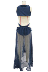 Europe and the United States new sexy slim beach skirt sleeveless dress swing skirt