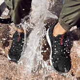 Outdoor waterproof shoes spring and autumn rainproof rainproof antifouling travel shoes non-slip men's and women's sports shoes couples hiking shoes