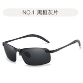 New Luxury Polarized Sunglasses For Men Driving Fishing Hiking Sun Glasses Male Classic Vintage Men's Glasses Black Shades UV400