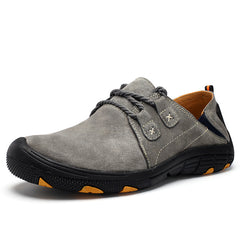 Spring and Autumn Extra Large Men's Shoes 45 Outdoor Leisure 46 Leather Hiking Shoes Men 47 Lazy Pedal Shoes 48