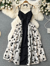 Romantic Women Lace Embroidery Party Dress 2023 Summer Elegant Vintage Gothic Long Dress Korean Party Vestidos