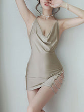 Ladies Fashion Homewear Slit Nightdress JJX1311YML