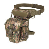 Military Tactical Drop Leg Bag Tool Fanny Thigh Pack Hunting Bag Waist Pack Motorcycle Riding Men Military Waist Packs