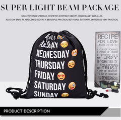 Outdoor Backpack Drawstring Sundries Bag Clothes Storage Bag Waterproof Bag Shoe Bag Beach Swimming Harness Pocket