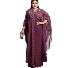 European and American dresses, African robes, pearl chiffon, heavy industry, hot drilling