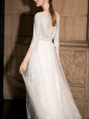 فستان مضيف نسائي لخريف 2022 فستان سهرة شبكي لامع مزين بالترتر لخريف 2022