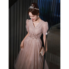 Best-selling new style small evening dress skirt women's light luxury niche high-end adult etiquette examination banquet host high-end dress