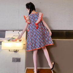 فستان صيفي للفتيات 2023 فستان كوري جديد على الطراز البوهيمي عصري يناسب الجميع