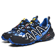Outdoor Hiking Shoes Plus Size Men's Camouflage Hiking Shoes Lightweight Sneakers