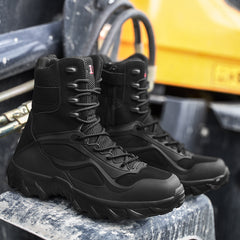 Large size ultralight military boots combat boots high-top military boots outdoor hiking boots
