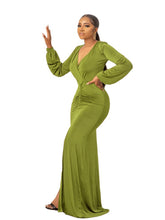 Casual Long Sleeve Solid Color Women's Dress