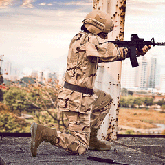 High-top combat boots desert army boots