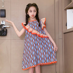 فستان صيفي للفتيات 2023 فستان كوري جديد على الطراز البوهيمي عصري يناسب الجميع