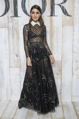 European and American new women's dresses sexy mesh see-through dress