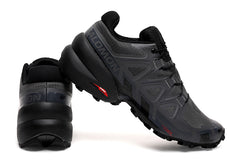 Dark gray Salomon XA PRO 3D v8 men's trail running shoes women's breathable sports running shoes outdoor hiking shoes