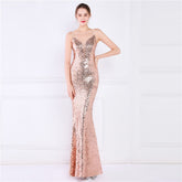 حار بيع جديد المواقع زهرة سحرية السيدات حزب مساء اللباس مثير طويل رقيقة نخب فستان الزفاف