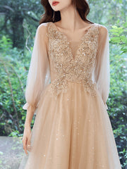 Best-selling new champagne evening dress elegant engagement dress host adult dress female bridesmaid dress small person looks thin