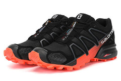 Black and red Salomon outdoor casual retro Speed Cross 4 surface hiking sneakers men's hiking shoes 40-46