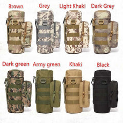 Outdoor Nylon Water Bottle Bag Military Sundries Bag Buffle Bag