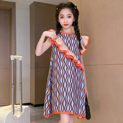 فستان صيفي للفتيات 2023 فستان كوري جديد على الطراز البوهيمي عصري يناسب الجميع