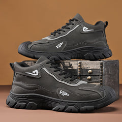 Autumn high-top Martin boots tooling leather boots outdoor men's boots motorcycle British men's shoes hiking shoes