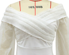 فستان سهرة أوروبي وأمريكي بلون واحد فستان زفاف بكتف واحد