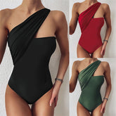 Europe and the United States hot selling bikini one-shoulder swimsuit sexy beachwear summer scarce bikini women