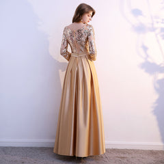 New style banquet elegant performance dinner annual meeting host long skirt Europe and America