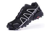 Black and white Salomon outdoor casual retro Speed Cross 4 surface hiking sneakers men's hiking shoes 40-46