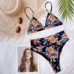 Women Bandeau Bandage Bikini Set Push Up Brazilian Swimwear Beachwear Swimsuit Special Fabric Female Swimsuit High Waist