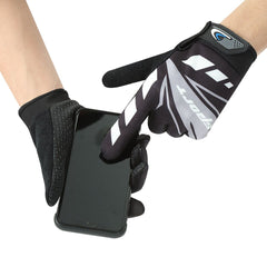 LOOGDEEL Full Finger Cycling Gloves Wear-resistant  Anti-slip Sensitive Touch Screen Outdoor Sports Fishing Hiking Gloves