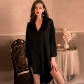 Women's Pajamas Size Skirt Sexy Pajamas Doll Ladies Boudoir Full Sleeve Shirt Pajamas Spring Tops Fashion Clothes