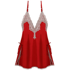 Ladies Comfortable Simulated Silk Homewear Nightdress