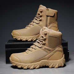 High-top military men and women lovers household climbing shoes , soldiers tactical combat boots desert tooling boots