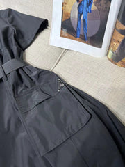 P family 2023 spring and summer new fashion slim belt dress