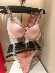 Adjustable Bra Set Lace Sexy Lingerie V Push Up Bra Plus Size