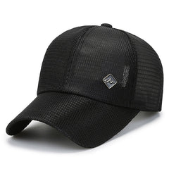 جديد قبعة بيسبول تنفس شبكة قبعة الصيف في الهواء الطلق تسلق قبعة بيسبول رياضية موضة قبعة الشمس الرجال النساء التجفيف السريع الصيد المشي لمسافات طويلة قبعة