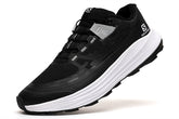 Black and white Salomon ULTRA GLIDE 8 men's trail running shoes women's breathable sports running shoes outdoor hiking shoes
