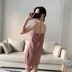 Satin Lace Pajamas Sets Womens Sleepwear 2-piece set fashion Leopard print Nightwear V-Neck Sling nightdress and Bathrobe set female Pajama set