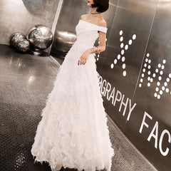 Ladies One Shoulder Long Banquet Evening Dress Party Dress LX100