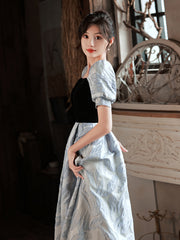 فستان سهرة جديد للاجتماع السنوي الأكثر مبيعًا للسيدات 2022 جو كريم جديد للولائم ومزاج المشاهير فستان مضيف اختبار طويل المقطع