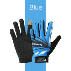 LOOGDEEL Full Finger Cycling Gloves Wear-resistant  Anti-slip Sensitive Touch Screen Outdoor Sports Fishing Hiking Gloves