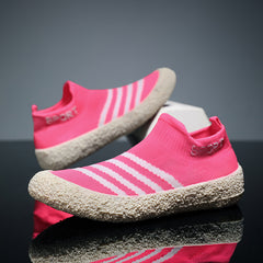 New breathable foldable and flexible men's shoes women's shoes couple shoes running shoes hiking shoes wading shoes cross-border large size