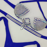New bikini bikini swimsuit with diamond patch swimwear swimwear
