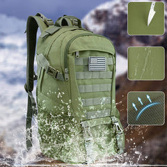 New waterproof backpack outdoor military backpack tactical sports camping hiking fishing hunting bag