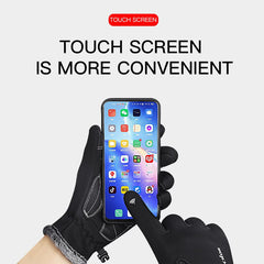 جديد الرياضة في الهواء الطلق الشتاء مقاوم للماء قفازات التنزه المضادة للانزلاق دفئا كامل فنجر شاشة تعمل باللمس ciclismo قفازات التنزه الرجال النساء