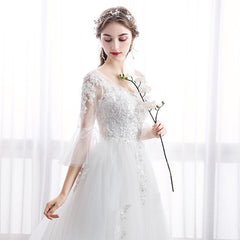 French light wedding dress women 2021 new brides go out Shasen super fairy slim and simple retro Hepburn wind pregnant women(Without headgear)