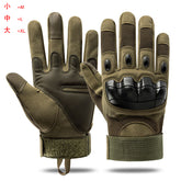 Tactical Gloves Hunting Shooting Outdoor Riding Fitness Hiking Full Finger Gloves Touch Screen Airsoft Hard Knuckle Outdoor Climbing Riding Gloves