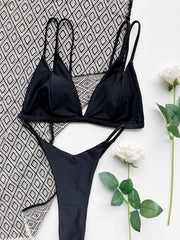 New Split Swimsuit European and American Sexy Bikini Swimsuit