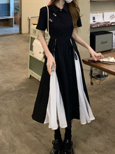 Midi Dress Women's Strap Design Elegant Temperament Korean Ladies A-line Fashion Casual Daily Summer Simple New Vest 2*14